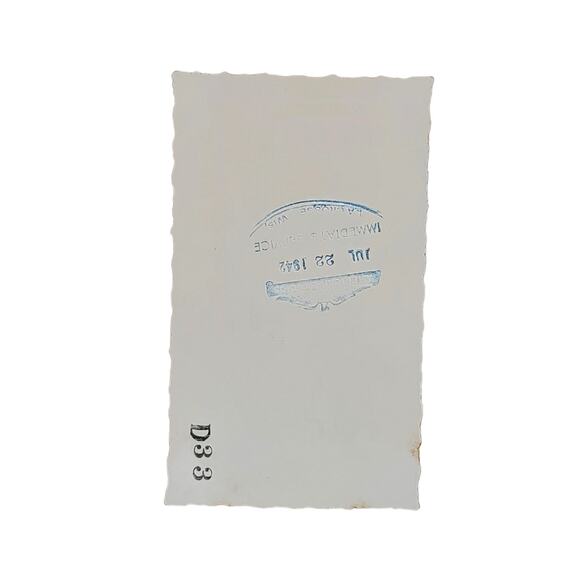 Vtg Lady Posing Acting Like She's Running Away Original Monochrome Photography - Picture 4 of 4